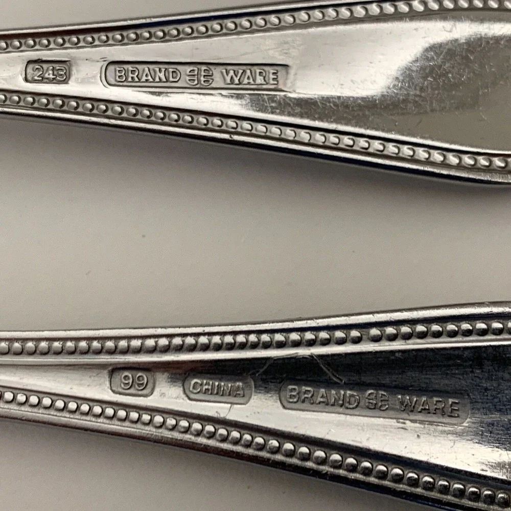 Brand Ware Beaded Forks Lot of 2